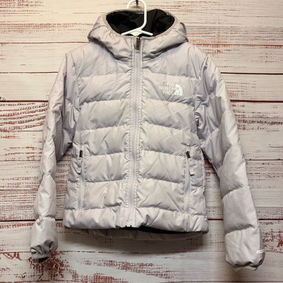 The North Face Other - Girls The North Face Reversible Lavender Puffer Coat
